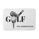 Eigen naam Golf Badmat (Voorkant)