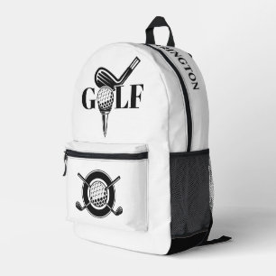 Eigen naam Golf Bedrukte Rugzak