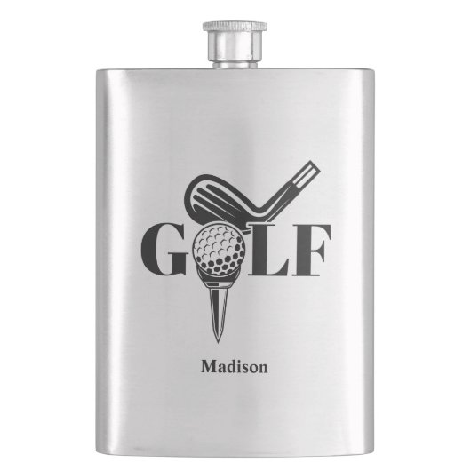 Eigen naam Golf Flacon (Voorkant)