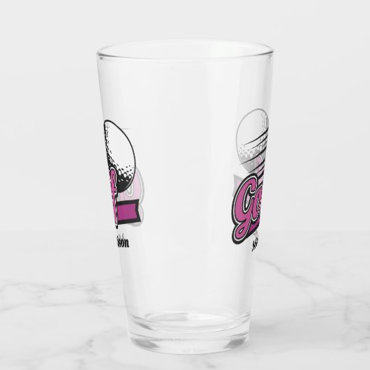 Eigen naam Golf Glas (Links)
