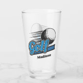 Eigen naam Golf Glas (Achterkant)