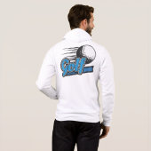 Eigen naam Golf Hoodie (Achterkant volledig)