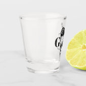 Eigen naam Golf Shot Glas (Links)