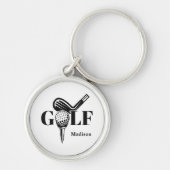 Eigen naam Golf Sleutelhanger (Voorkant)
