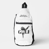 Eigen naam Golf Sling Bag (Voorkant)