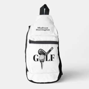 Eigen naam Golf Sling Bag