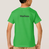Eigen naam Golf T-shirt (Achterkant)