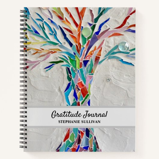 Eigen naam Gratitude Journal Notitieboek (Voorkant)