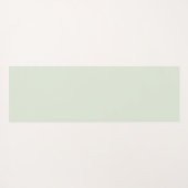 Eigen naam Groen Oerwoud Natuurlijke bladeren Yoga Yogamat (Achterkant (horizontaal))