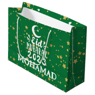 Eigen naam Grote Eid 2023 Gift Bag Groot Cadeauzakje