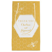 Eigen naam honingbijen klein cadeauzakje (Voorkant)