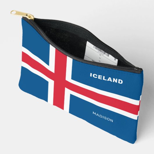 Eigen naam IJsland Etui (Open)