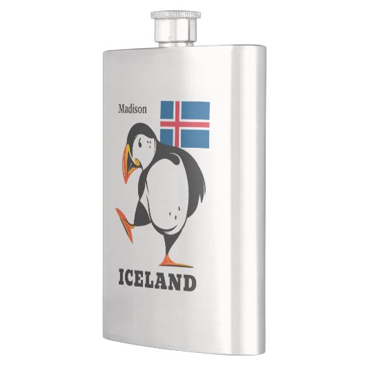 Eigen naam IJsland Flacon (Links)