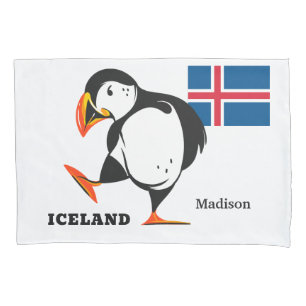 Eigen naam IJsland Kussensloop