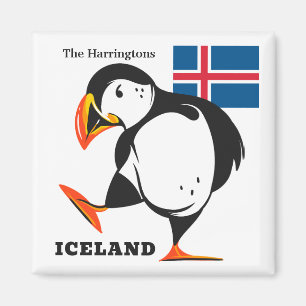 Eigen naam IJsland Magneet