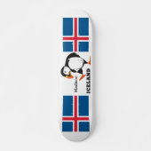 Eigen naam IJsland Persoonlijk Skateboard (Voorkant)