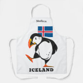 Eigen naam IJsland Schort (Voorkant)