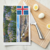 Eigen naam IJsland Theedoek (Quarter Fold)