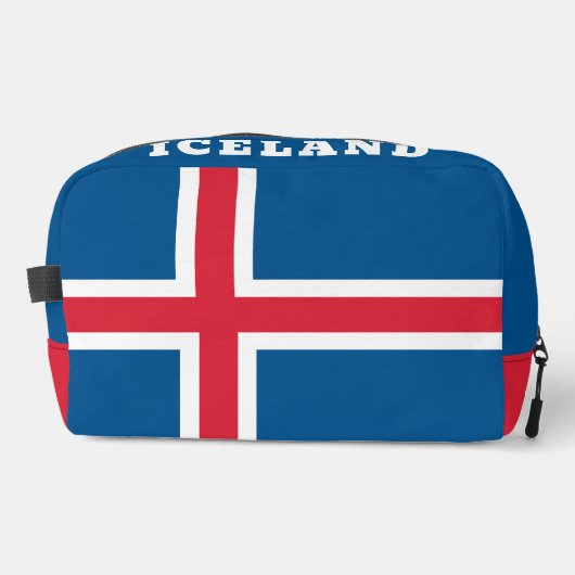 Eigen naam IJsland Toilettasje (Voorkant)