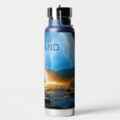 Eigen naam IJsland Waterfles (Links)