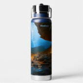 Eigen naam IJsland Waterfles (Achterkant)