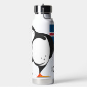 Eigen naam IJsland Waterfles (Links)