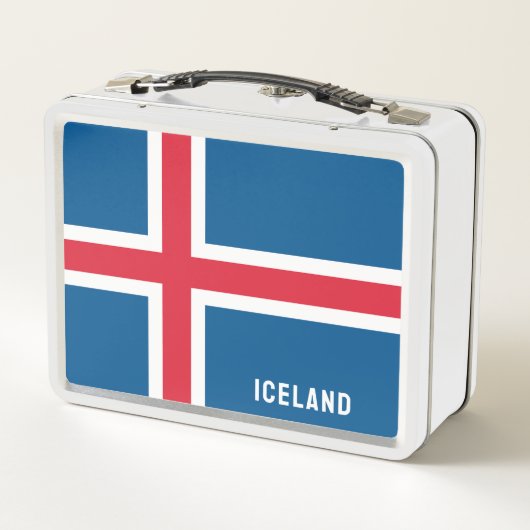 Eigen naam IJslandse vlag (Achterkant)