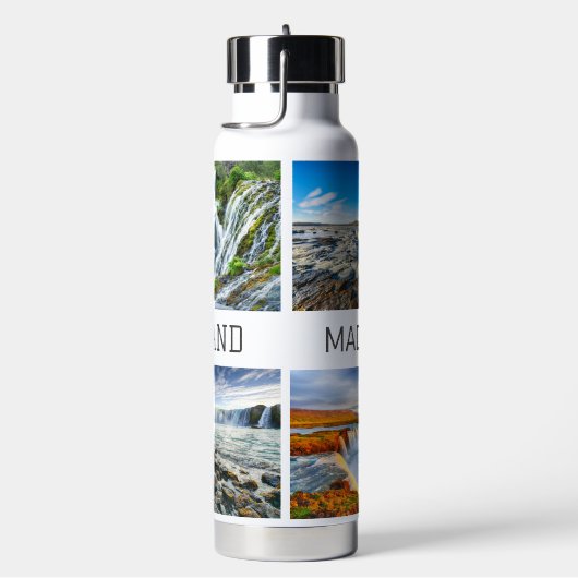 Eigen naam IJslandse watervallen Waterfles (Rechts)