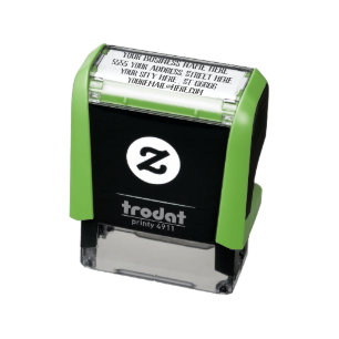 Eigen naam Info Retouradres Zelfinkkend stempel