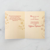 Eigen naam, Jubilee Jubileum Nun Cross, Swirls Kaart (Binnen)