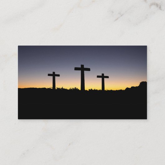 Eigen naam Kerk Religieuze Visitekaartje (Achterkant)