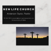 Eigen naam Kerk Religieuze Visitekaartje (Voorkant / Achterkant)