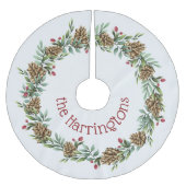 Eigen naam kerstboomrok kerstboom rok (Voorkant)