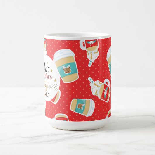 Eigen naam kerstcadeautjes Mokken (Center)