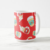 Eigen naam kerstcadeautjes Mokken (Voorkant rechts)