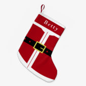 Eigen naam kerstcadeautjes voor kerstcadeautjes kleine kerstsok (Voorkant (Hangend))