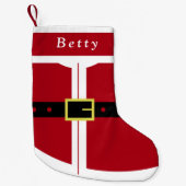 Eigen naam kerstcadeautjes voor kerstcadeautjes kleine kerstsok (Voorkant)