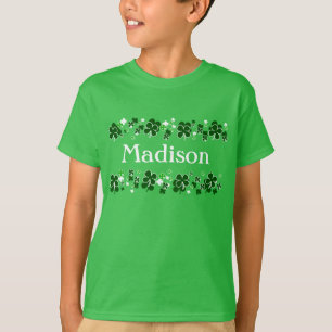 Eigen naam Kinder St. Patrick's Day T-shirt
