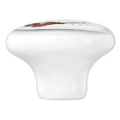 Eigen naam Koffie-geïnspireerde keramische knoppen (Zijkant)