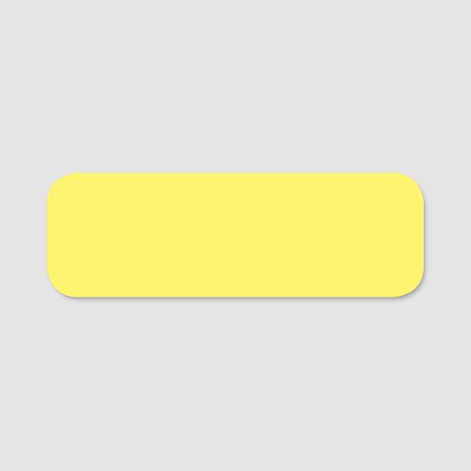 Eigen naam Label Labels | ID & badge-Labels Naamplaatje (Voorkant)