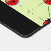 Eigen naam ladybugs patroon bureaumat (Hoek)