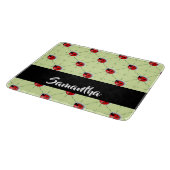 Eigen naam ladybugs patroon snijplank (Hoek)