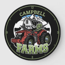 Eigen naam Landenmerk Boerderij Barn Tractor Farme
