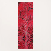 Eigen naam Lauren Romantic Red Roses Floral Yogamat (Voorkant)