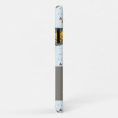 Eigen naam leeuwenkop blauw Case-Mate iPhone case (Achterkant/rechts)