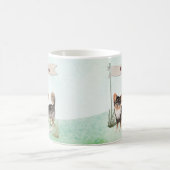 Eigen naam Long Hazard Chihuahua Pet Dog Koffiemok (Center)