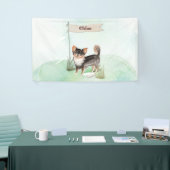 Eigen naam Long Hazard Chihuahua Pet Dog Spandoek (Beurs)