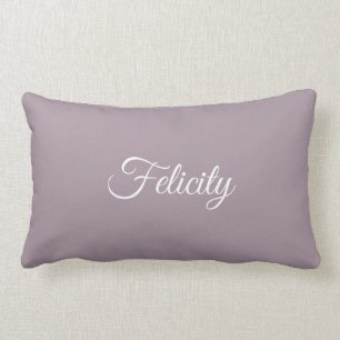 Eigen naam Manuscript Initiaal Letter F Modern Ele Kussen