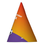 Eigen naam meisje 5th Birthday Sports Balls Feesthoedjes (Rechts)