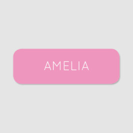 Eigen naam Modern Minimalist Professional Plain Pi Naamplaatje